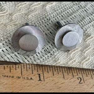 Vintage LaMode Atomic 925 Sterling Silver MCM Space Ship Jetson Round C…